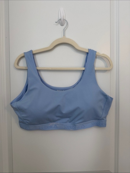 Reebok Other - Reebok Blue Sports Bra XXL Medium Support Athletic Bra